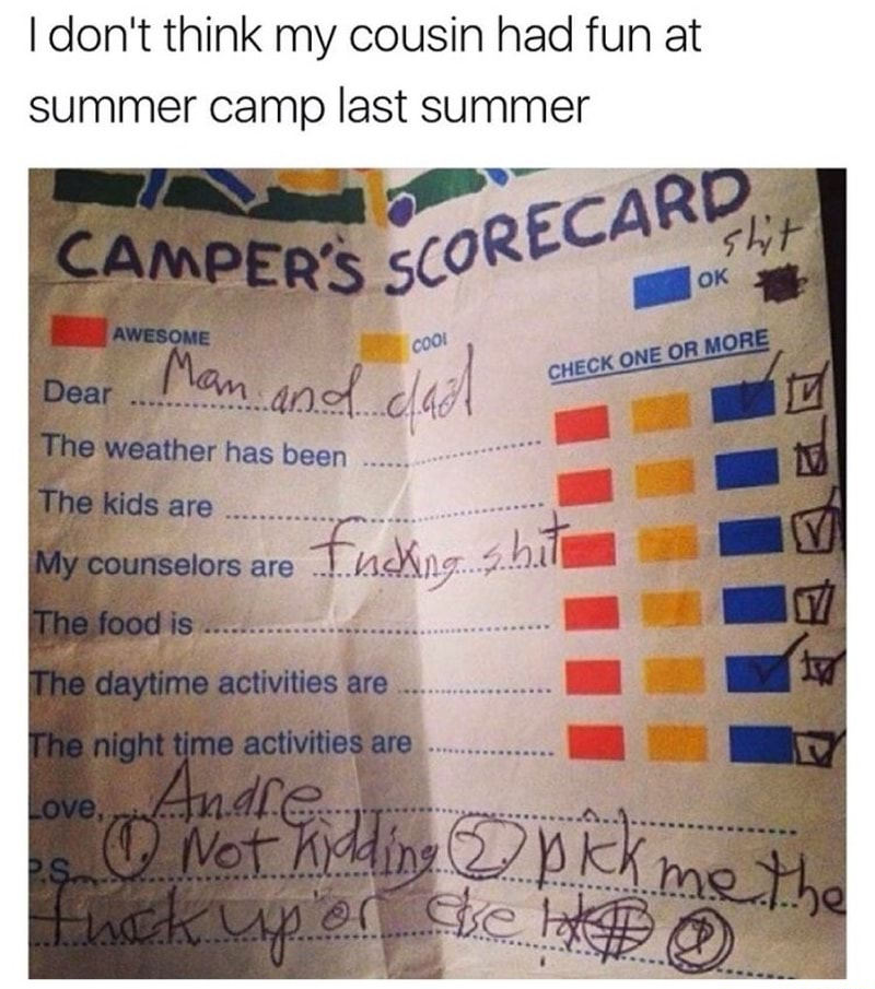 Camp Sucks