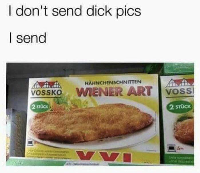 I don't send...